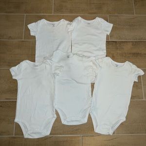 Carters 18 MOS Onsies! All White